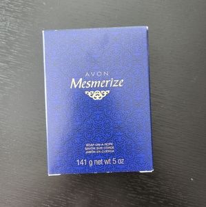 Avon Mesmerize soap on a rope